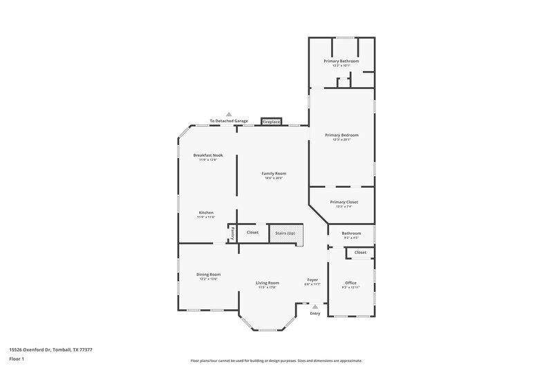 2,605/Mo, 15526 Oxenford Dr Tomball, TX 77377 Floorplan View 2
