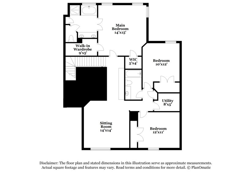 1,815/Mo, 32327 Willow Creek Park Conroe, TX 77385 Floor Plan View 2
