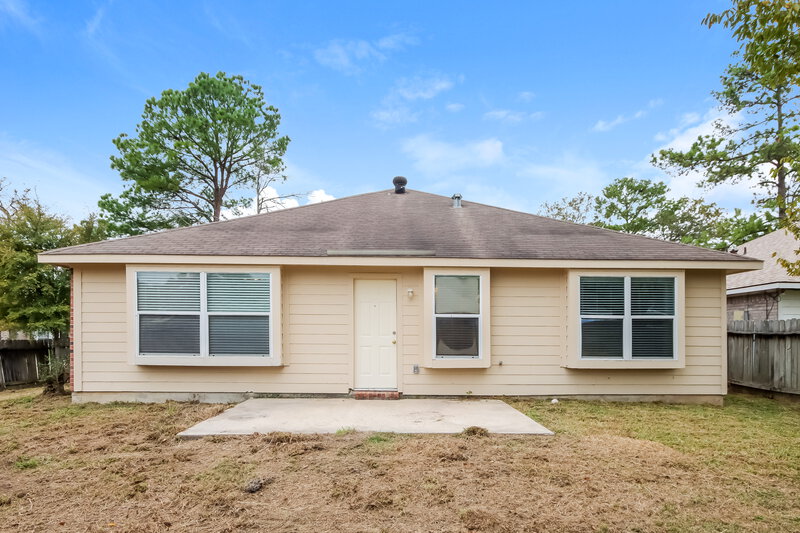 1,590/Mo, 16901 Canary St Conroe, TX 77385 Rear View