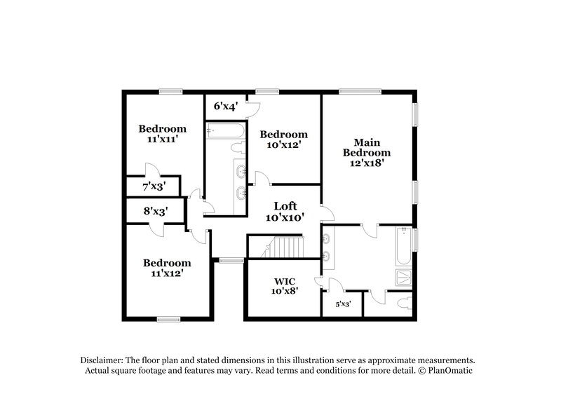 2,050/Mo, 13030 Sandhill Park Ln Houston, TX 77044 Floorplan View 2