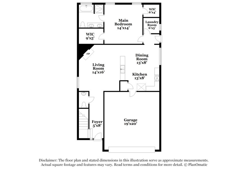 2,185/Mo, 12803 Ravens Glen Ct Cypress, TX 77429 Floor Plan View