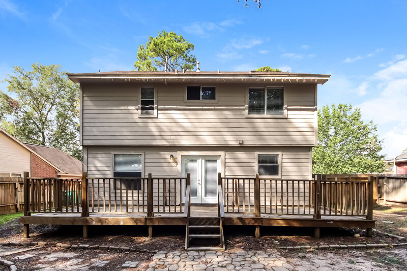 1,695/Mo, 4010 Hunnington Dr Conroe, TX 77303 Rear View
