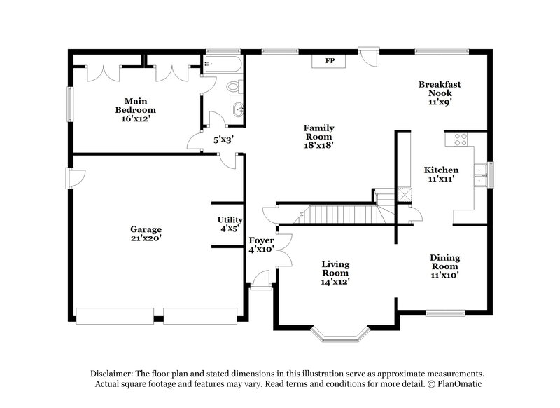2,605/Mo, 22307 Walnut Valley Dr Spring, TX 77389 Floor Plan View