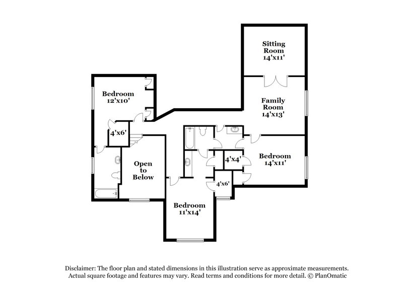 3,510/Mo, 15811 Graham Spring Ln Houston, TX 77044 Floor Plan View