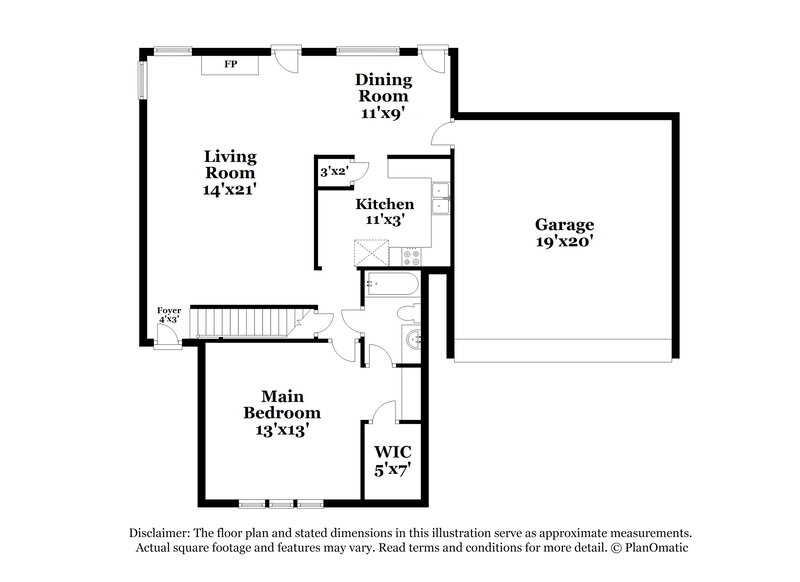 1,885/Mo, 3814 Oaktrace Dr Humble, TX 77396 Floor Plan View 2