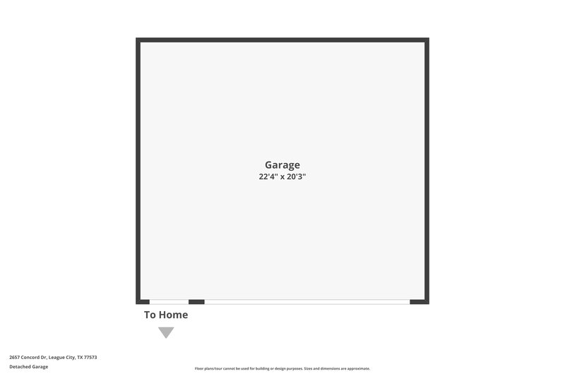 2,330/Mo, 2657 Concord Dr League City, TX 77573 Floor Plan View 3