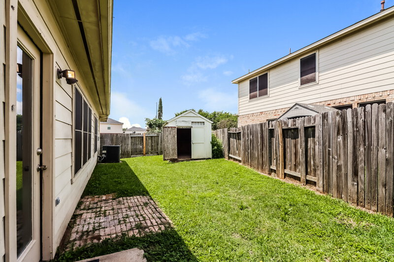 2,215/Mo, 2907 Crestbrook Bend Ln Katy, TX 77449 Rear View