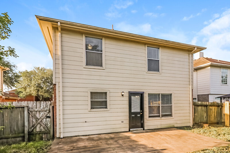 1,860/Mo, 21630 Bowcreek Ln Katy, TX 77449 Rear View