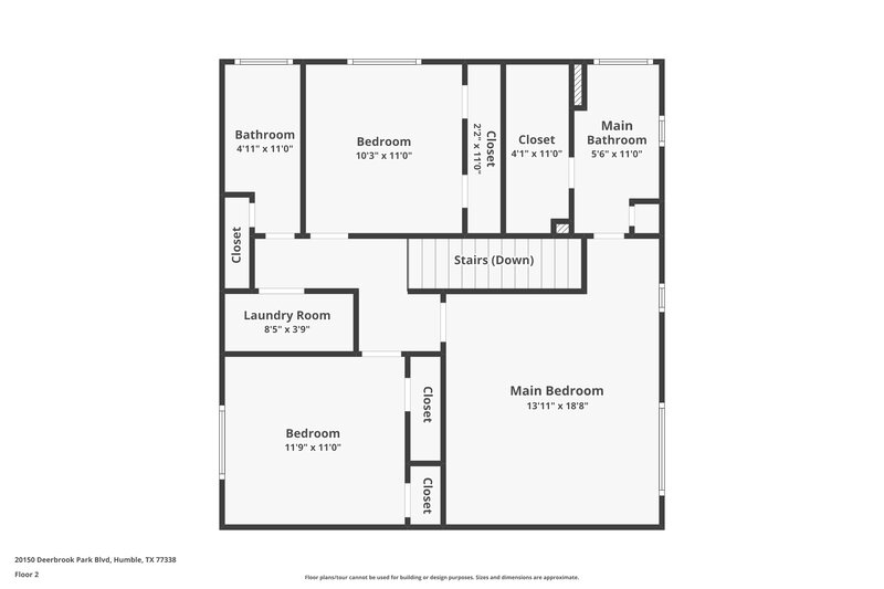 1,765/Mo, 20150 Deerbrook Park Blvd Humble, TX 77338 Floor Plan View