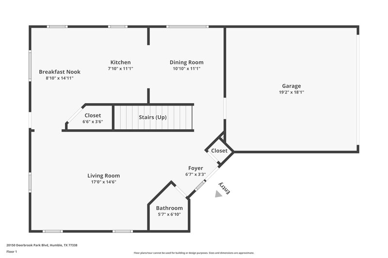 1,765/Mo, 20150 Deerbrook Park Blvd Humble, TX 77338 Floor Plan View 2
