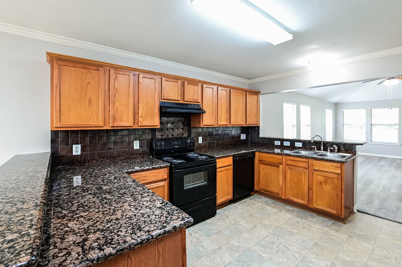 1,635/Mo, 10743 Jordan Heights Dr Houston, TX 77016 Kitchen View 2