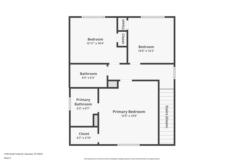 1,430/Mo, 1139 Verde Trails Dr Houston, TX 77073 Floor Plan View 2