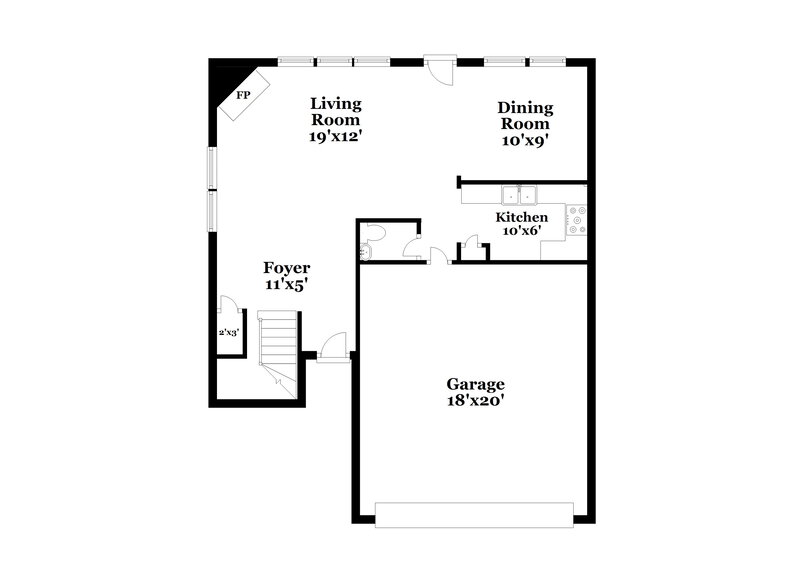 1,955/Mo, 8623 E Rachlin Cir Houston, TX 77071 Floor Plan View