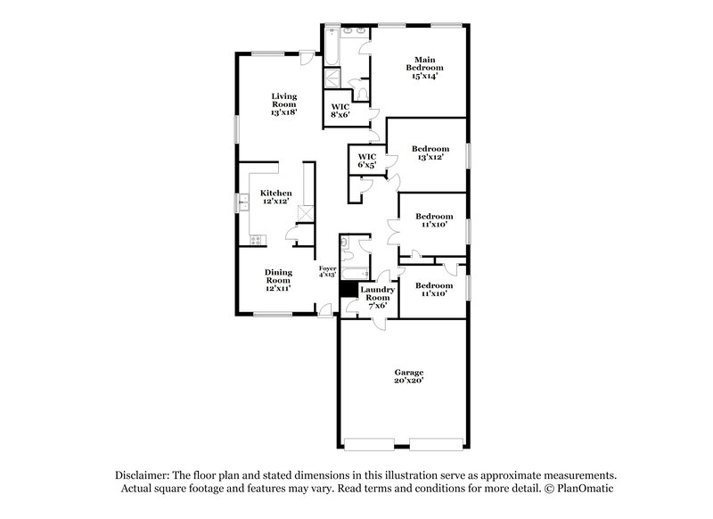 2,095/Mo, 9422 Camelia Crest Ln Houston, TX 77064 Floor Plan View