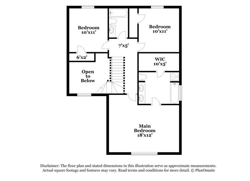 2,640/Mo, 7727 Painted Desert Dr Cypress, TX 77433 Floor Plan View 2