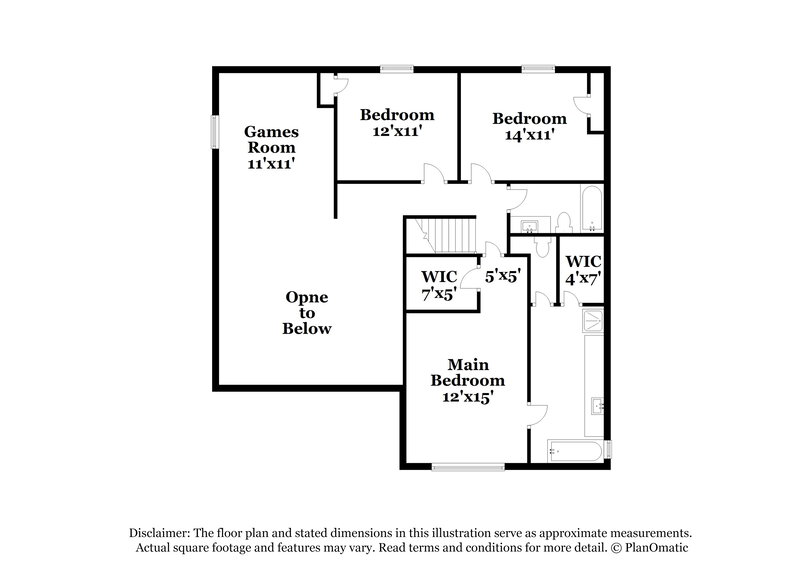 2,940/Mo, 21314 Mission Falls Dr Houston, TX 77095 Floor Plan View