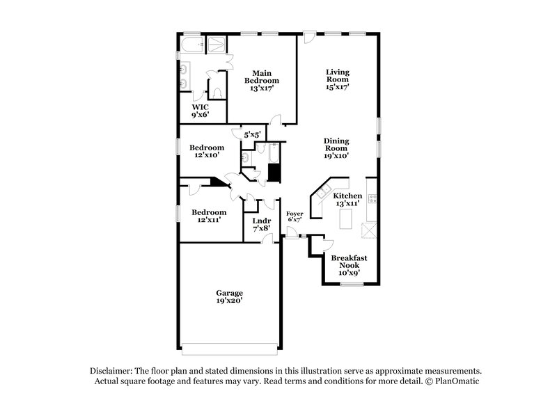 2,110/Mo, 6311 Marston River Ln Houston, TX 77066 Floor Plan View