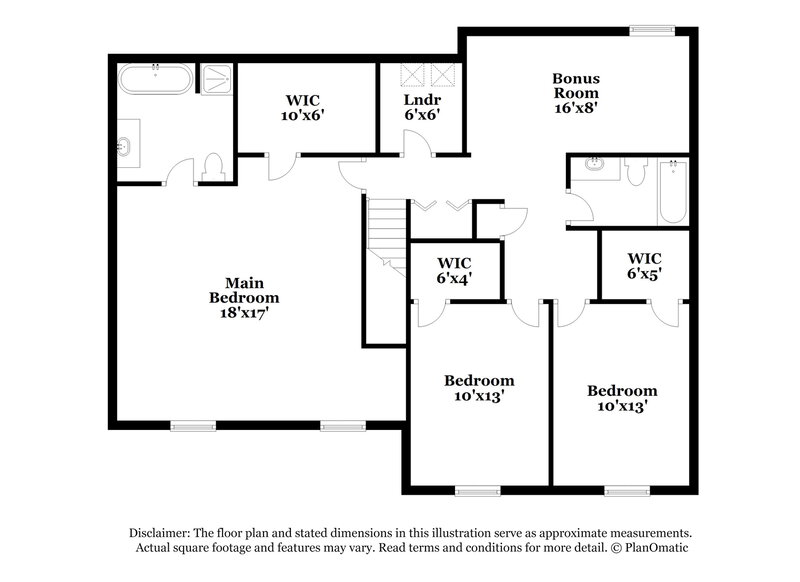 2,195/Mo, 748 Tulip Ln Greenwood, IN 46143 Floorplan View 2