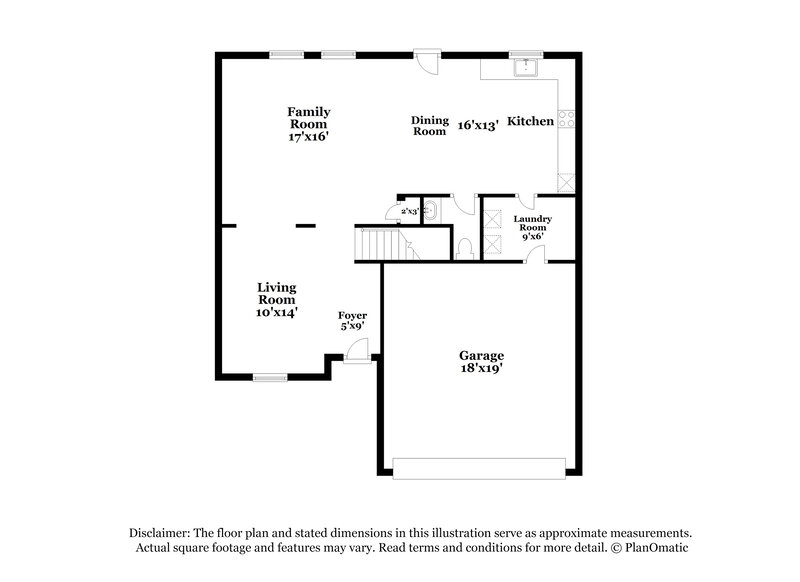 2,025/Mo, 8176 S Cricket Ln Pendleton, IN 46064 Floorplan View