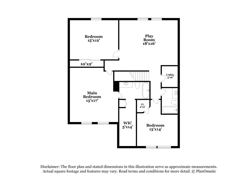 2,025/Mo, 8176 S Cricket Ln Pendleton, IN 46064 Floorplan View 2