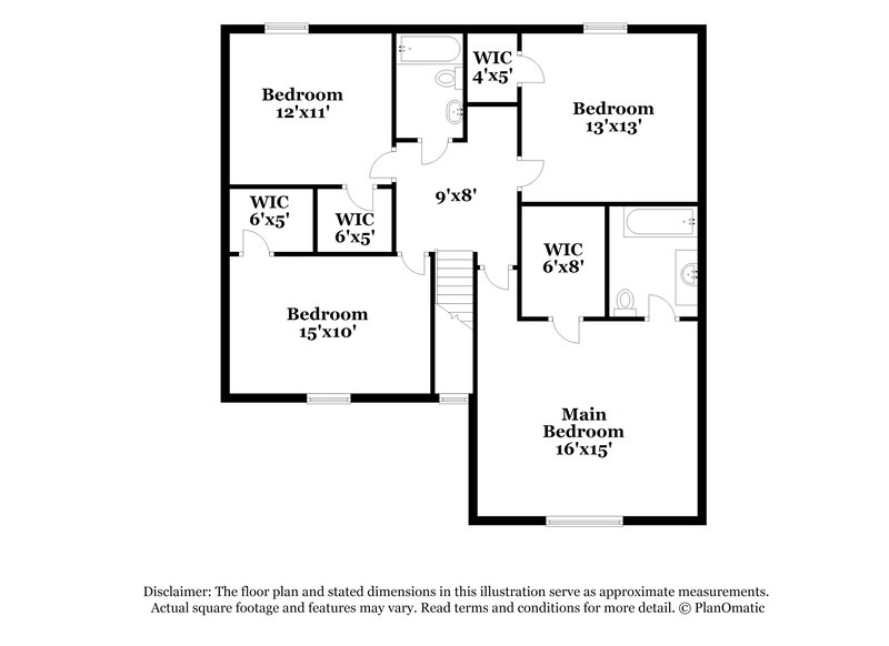 2,365/Mo, 1267 Constitution Dr Indianapolis, IN 46234 Floorplan View 2