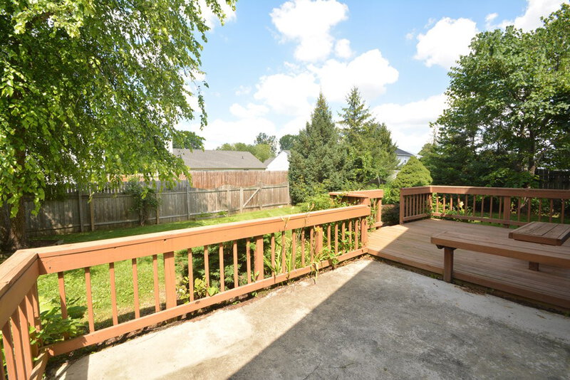 1,420/Mo, 1820 Fullerton Dr Indianapolis, IN 46214 Deck View