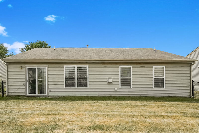 2,620/Mo, 6452 Oyster Key Ln Plainfield, IN 46168 Rear View