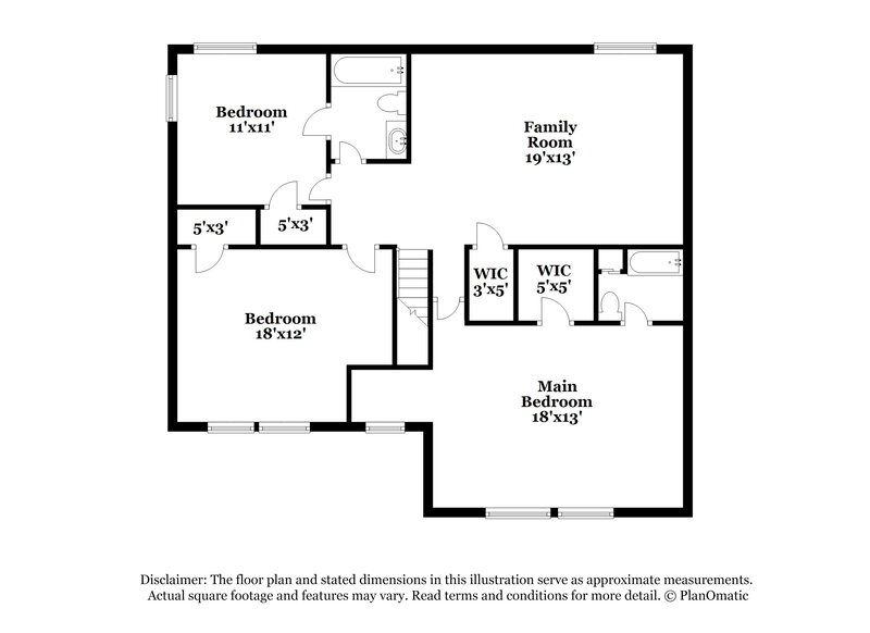 1,850/Mo, 1380 Gettysburg Way Indianapolis, IN 46234 Floor Plan View 2