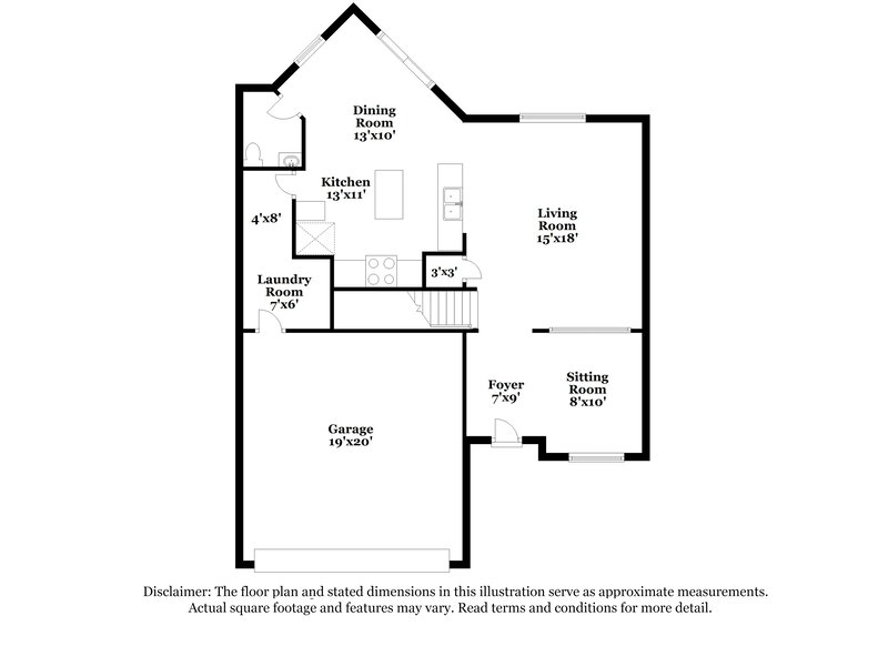 1,840/Mo, 10822 Gathering Dr Indianapolis, IN 46259 Floor Plan View 2