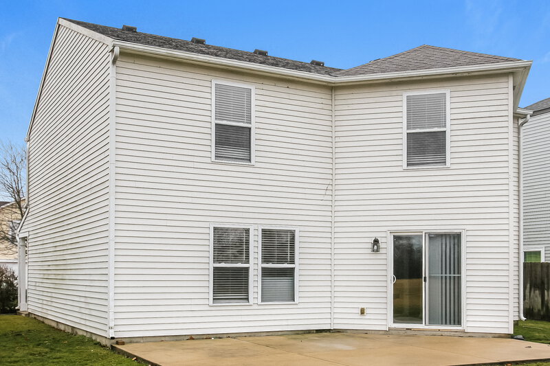 1,840/Mo, 10822 Gathering Dr Indianapolis, IN 46259 Rear View