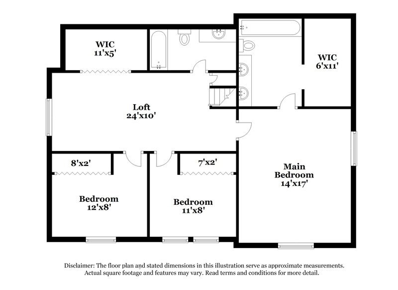 1,740/Mo, 321 Long Bow St Sheridan, IN 46069 Floor Plan View 2