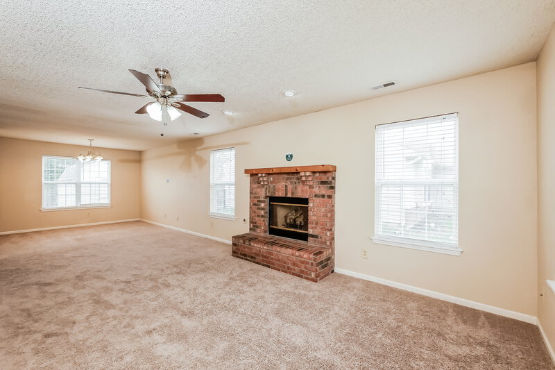 1,815/Mo, 8130 Amble Way Indianapolis, IN 46237 Living Room View