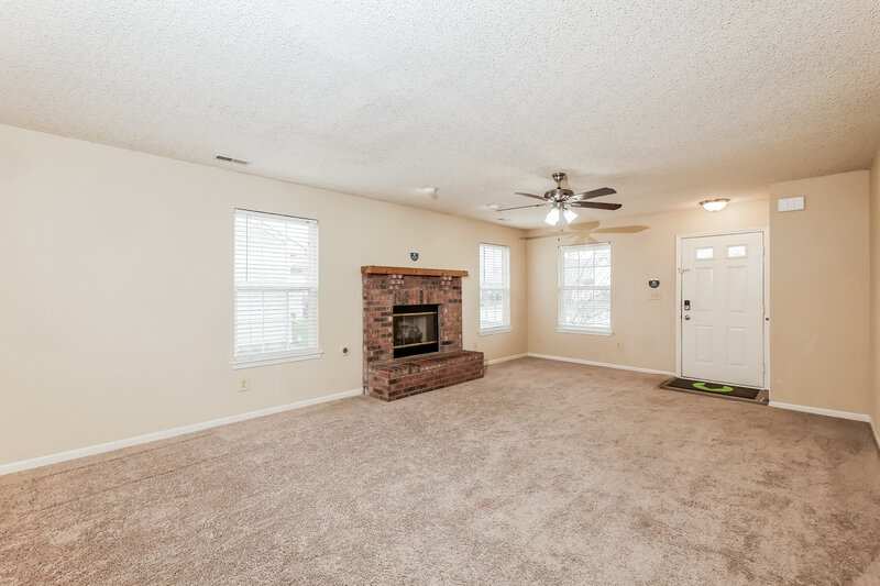 1,815/Mo, 8130 Amble Way Indianapolis, IN 46237 Living Room View 2