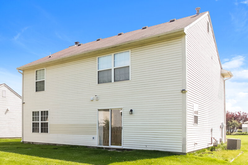 2,025/Mo, 8130 Amble Way Indianapolis, IN 46237 Rear View 2