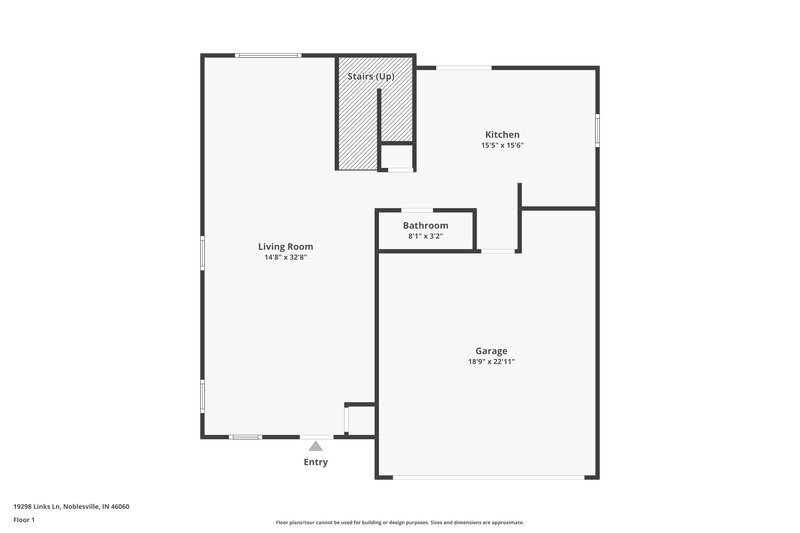 2,035/Mo, 19298 Links Ln Noblesville, IN 46062 Floor Plan View