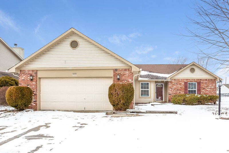 2,540/Mo, 520 Blue Spring Dr Indianapolis, IN 46239 External View