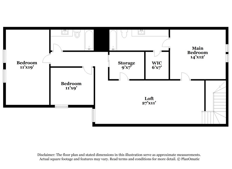 2,120/Mo, 354 Atherton Dr Carmel, IN 46032 Floor Plan View 2