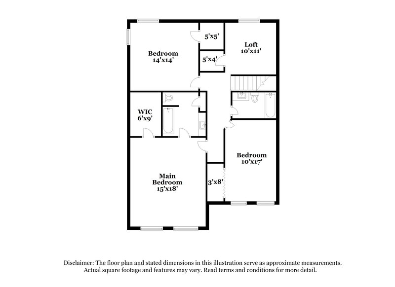 1,935/Mo, 1814 Austin Dr Lebanon, IN 46052 Floor Plan View 2