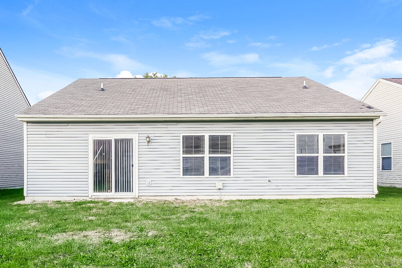 1,595/Mo, 8331 Chesterhill Ln Indianapolis, IN 46239 Rear View
