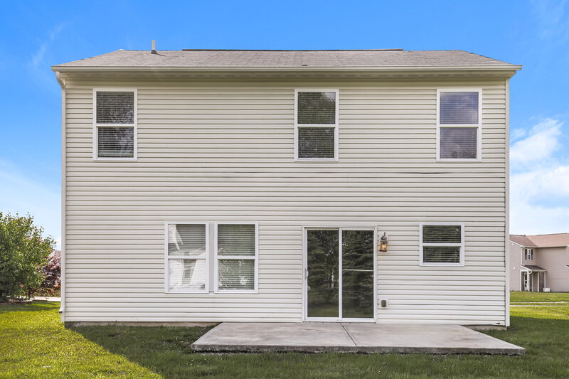 2,005/Mo, 3433 Black Forest Ln Indianapolis, IN 46239 Rear View