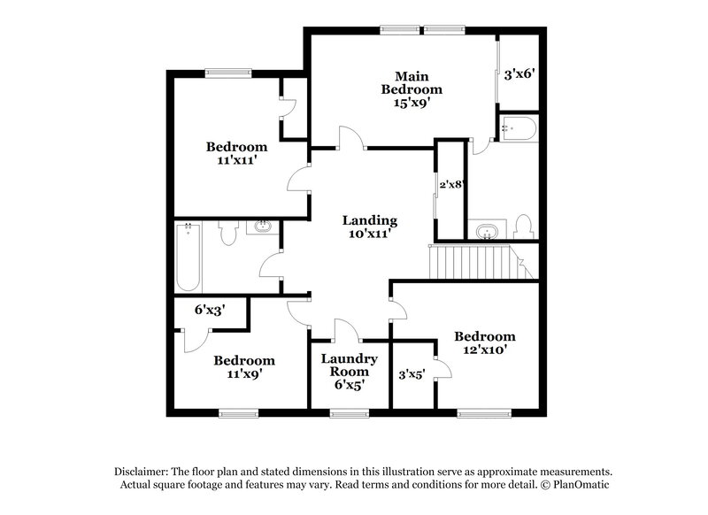 2,460/Mo, 2339 Bristol Dr Franklin, IN 46131 Floor Plan View