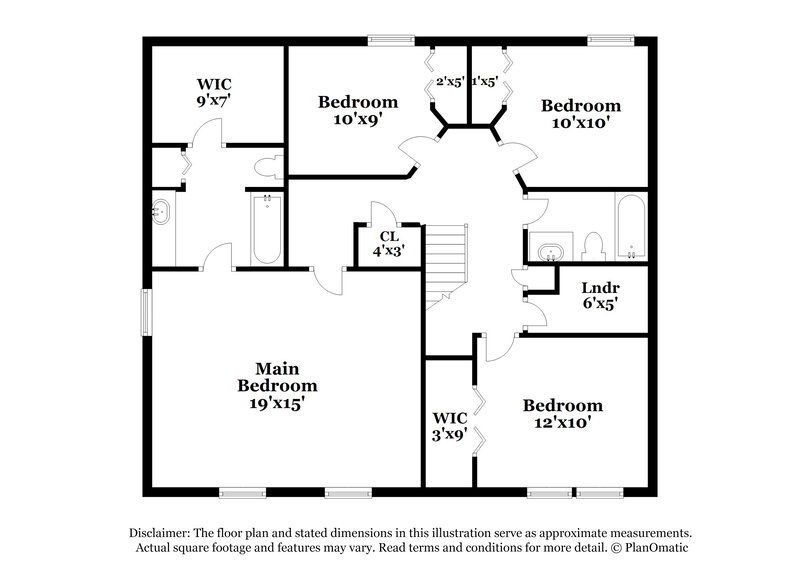 1,595/Mo, 8116 Grove Berry Way Indianapolis, IN 46239 Floor Plan View 2