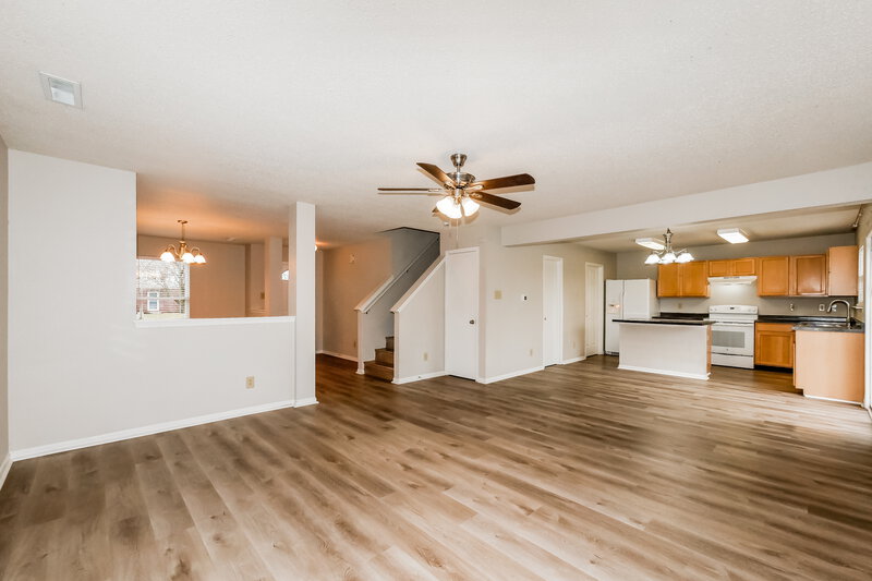 1,890/Mo, 5874 N Quincy Dr McCordsville, IN 46055 Living Room View 2