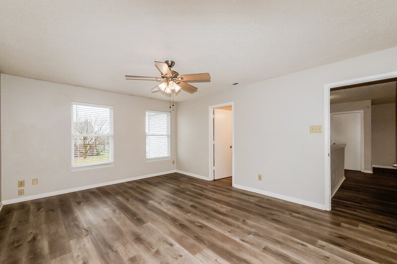 1,890/Mo, 5874 N Quincy Dr McCordsville, IN 46055 Main Bedroom View 2