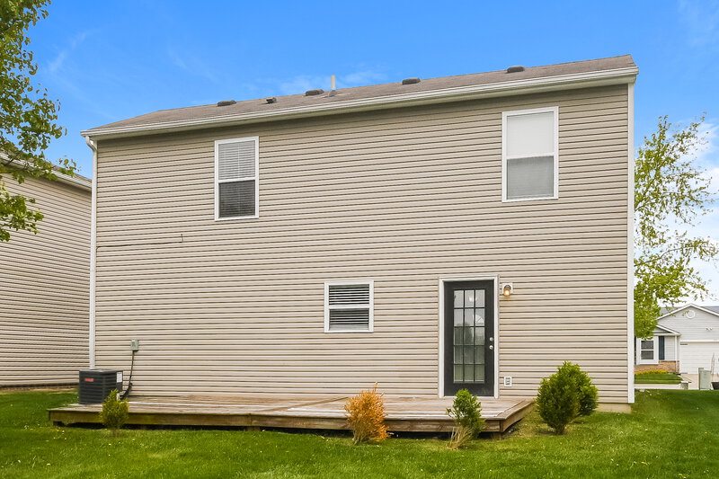 1,830/Mo, 2150 Summer Breeze Way Greenwood, IN 46143 Rear View 2