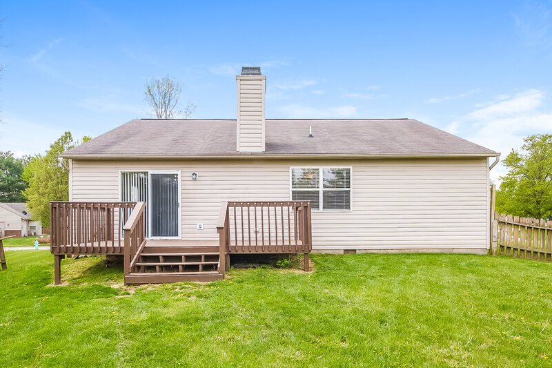 1,805/Mo, 2231 Canvasback Dr Indianapolis, IN 46234 Rear View