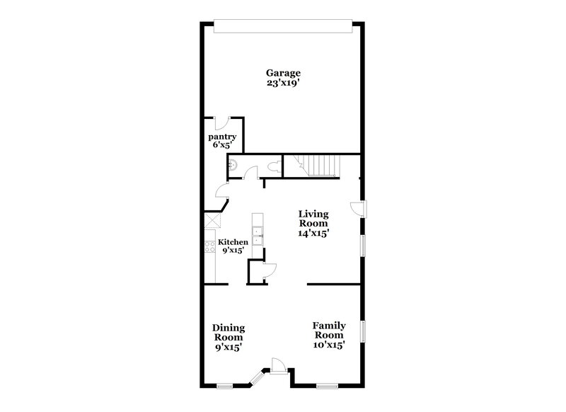 1,555/Mo, 946 Ravine Dr Franklin, IN 46131 Floor Plan View 2