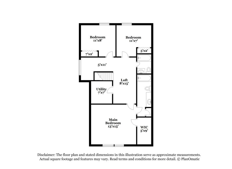 1,770/Mo, 289 Kimbrough Dr Greenwood, IN 46143 Floorplan View 2