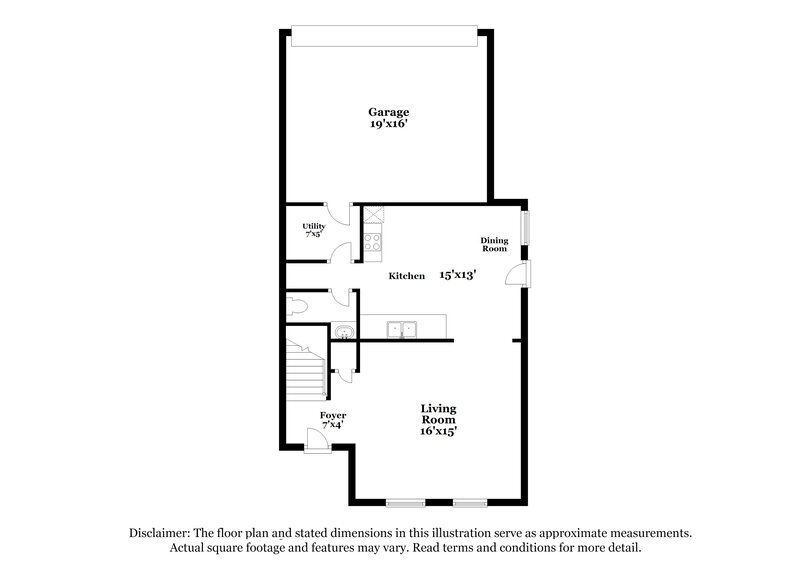 1,565/Mo, 936 Brookstone Dr Franklin, IN 46131 Floor Plan View 2