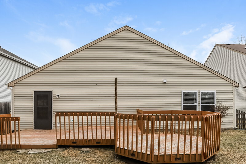 2,160/Mo, 14456 Orange Blossom Trl Fishers, IN 46038 Rear View